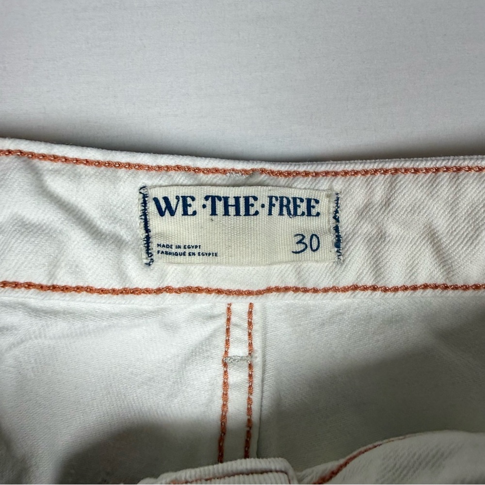We‎ The Free Relaxed White Jeans - Picture 2 of 11